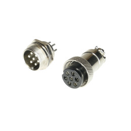 ZŁĄCZE GX20-7 WTYK+GNIAZDO 7 PIN