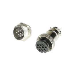 ZŁĄCZE GX20-10 WTYK+GNIAZDO 10 PIN