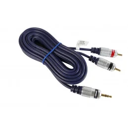 KABEL JACK 3.5-2XRCA 7.5M VITALCO PREMIUM